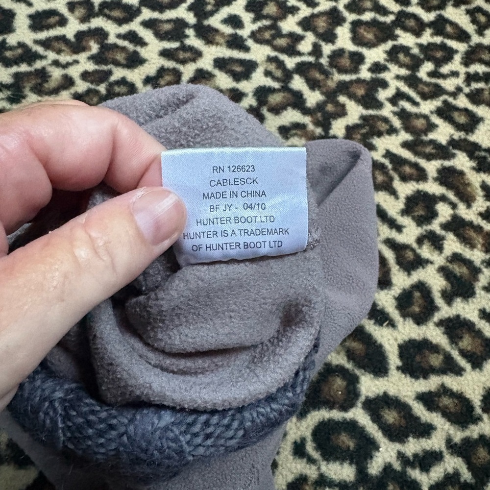 Hunter Cable Knit Boot Socks - image 3